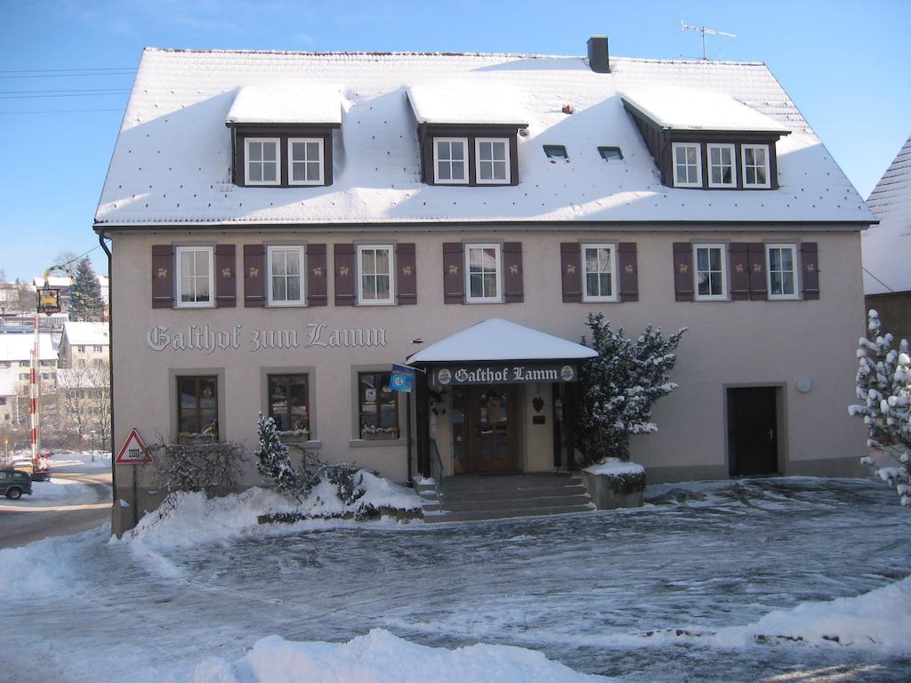Gasthof Zum Lamm Gomadingen المظهر الخارجي الصورة